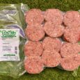 Pack de hamburguesas de dieta BARF para perros de la marca Petkis, elaborado con carne de potro. Contiene 12 unidades de 100 g cada una, envasadas al vacío